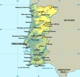 карта Португалии